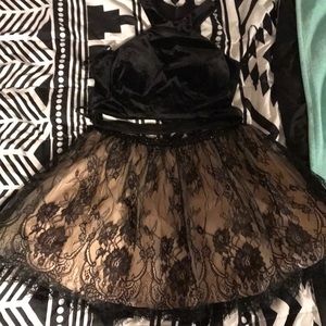 2 piece prom/ homecoming dress